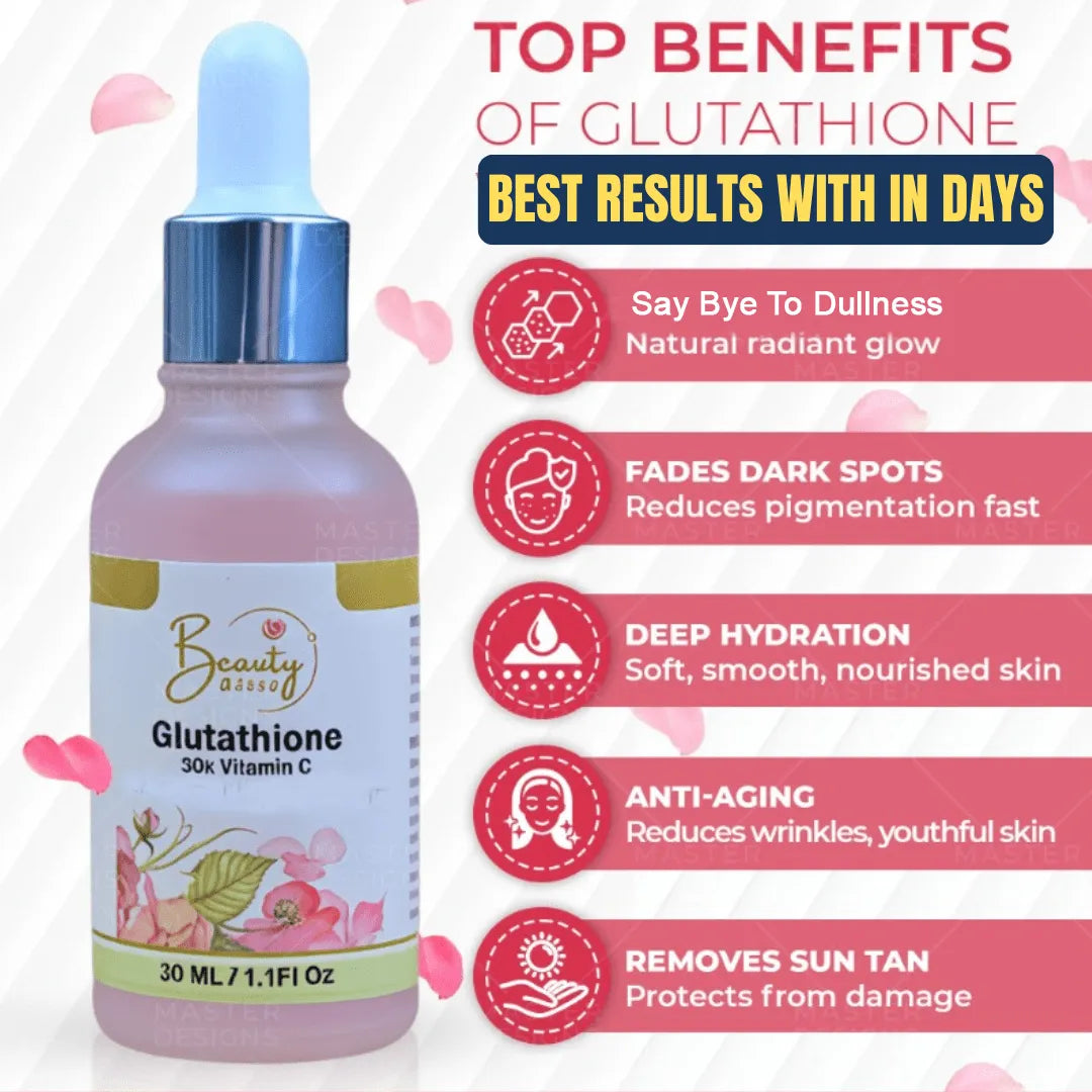 Glutathione Serum + Glutax Soap You Need BEAUTY BLISS 