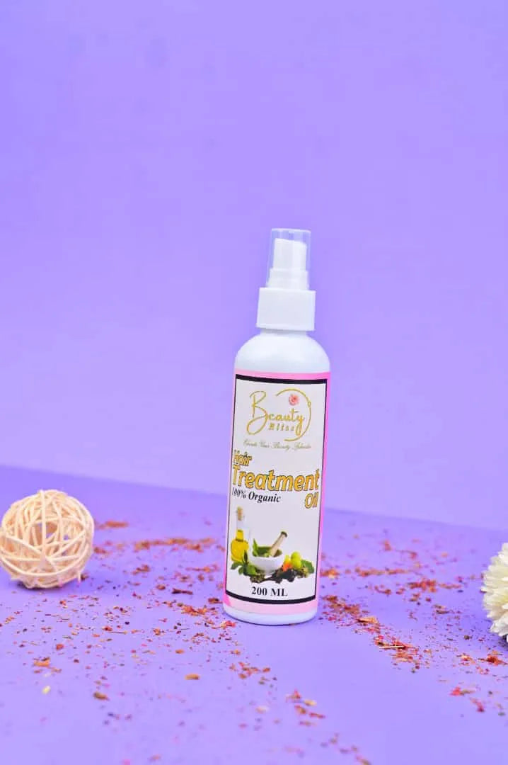 Hair care Oil 100% Organic 200 ML Hair Care beauty bliss 