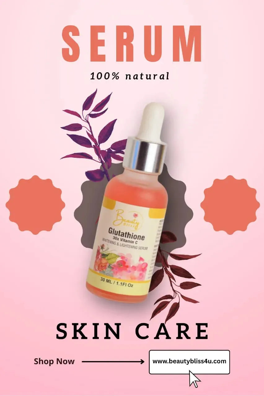 GLUTATHIONE + 30X VITAMIN C SERUM + GLUTAX SOAP FREE