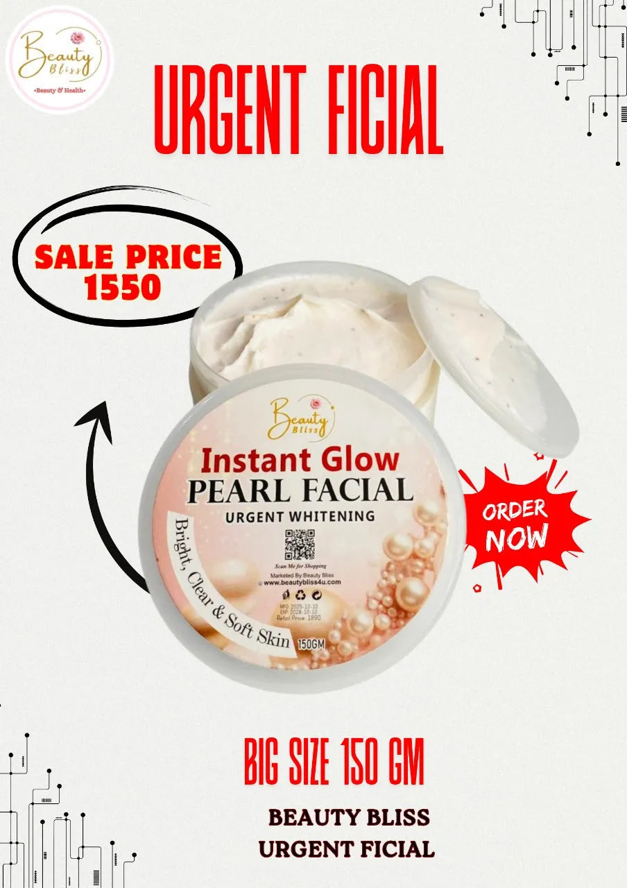 Pearl Facial Clear & Glow ( 15 mints Results )