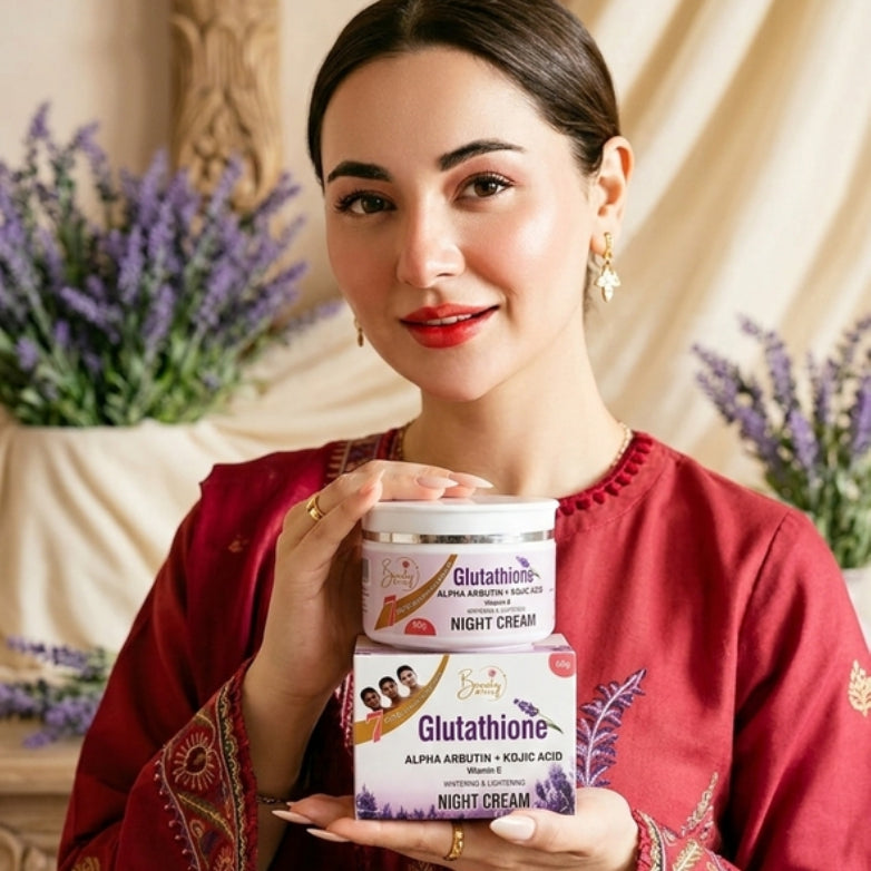 Glutathione Night Cream Best Result ( Face , Hand & Feet Cream )